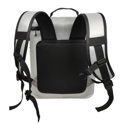 กระเป๋าเป้สะพายหลังกันน้ำ Soft Coolers วัสดุ TPU ความจุ 20L สีเทาอ่อน