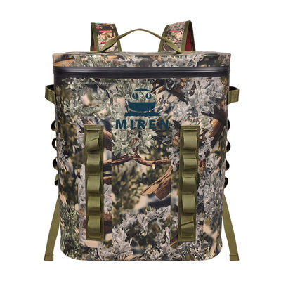 20L Leakproof Camo Insulated Backpack Cooler สำหรับปิคนิคเดินป่า