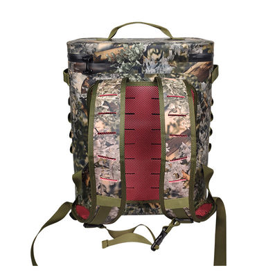 20L Leakproof Camo Insulated Backpack Cooler สำหรับปิคนิคเดินป่า