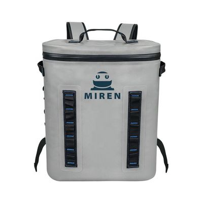Hot Pressing 20L Cooler Backpack กันน้ำสำหรับการเดินป่าตั้งแคมป์