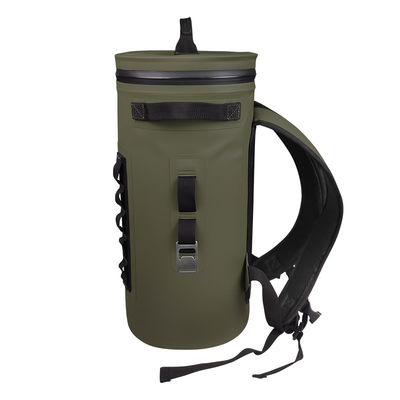 Army Green Soft Cooler Backpack กันน้ำ นำกลับมาใช้ใหม่ได้ OEM