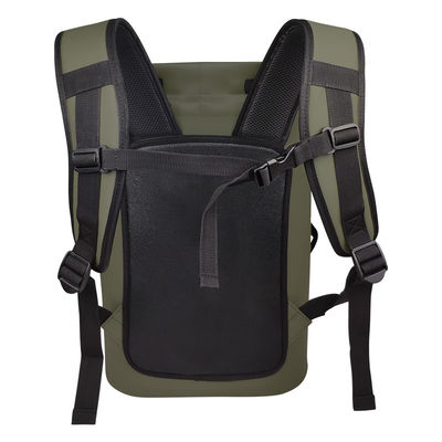 Army Green Soft Cooler Backpack กันน้ำ นำกลับมาใช้ใหม่ได้ OEM