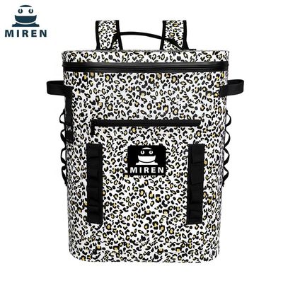 25L กระเป๋าเก็บความเย็นแบบพกพาหุ้มฉนวนสำหรับตั้งแคมป์และเดินป่า