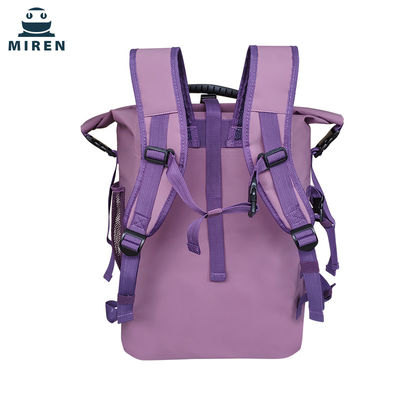 กระเป๋าเป้ 500D PVC Waterproof Dry Bag Backpack สีม่วง ความจุ 30L