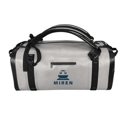 กระเป๋า Duffel กันน้ำ 840D TPU 50L สำหรับการผจญภัยกลางแจ้ง OEM