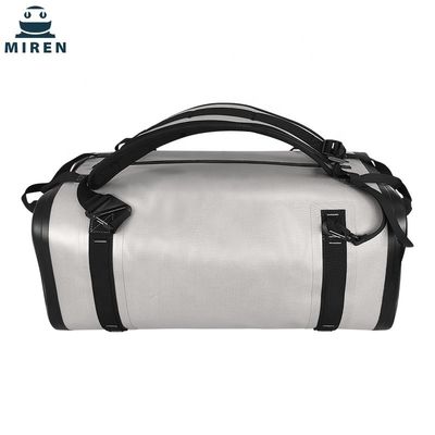 กระเป๋า Duffel กันน้ำ 840D TPU 50L สำหรับการผจญภัยกลางแจ้ง OEM